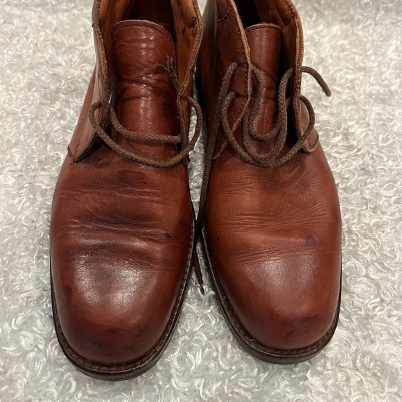 COACH Women’s Brown Smooth Leather Chukka Boots - Picture 1 of 10
